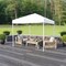 Flash Furniture 8'x8' White Outdoor Pop Up Slant Leg Canopy Tent JJ-GZ88-WH-GG - alternate 4